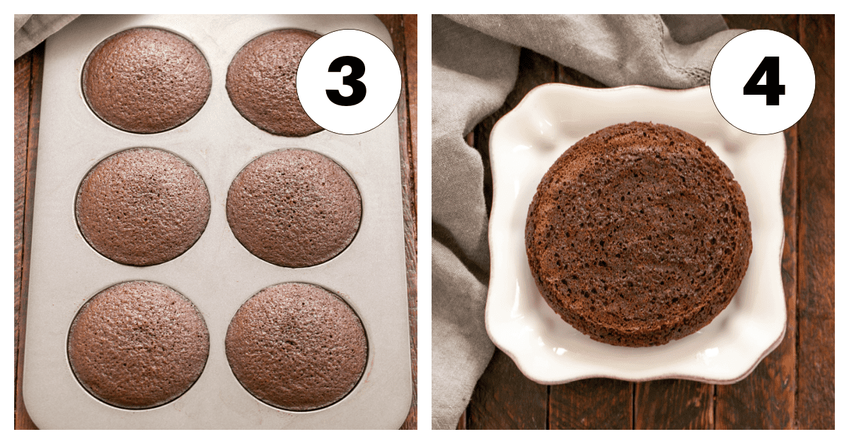 Whoopie pie process shots 3,4.