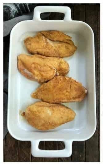 Step 1 Salsa Chicken.