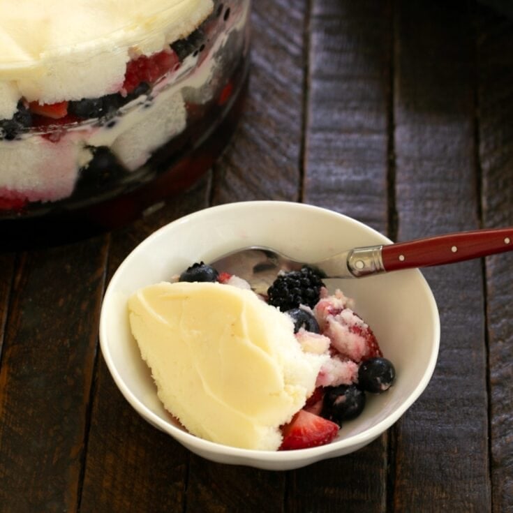 Mixed Berry Trifle